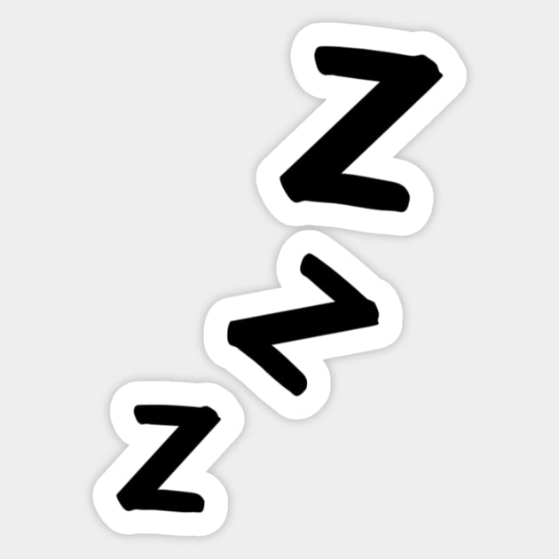 ZZZ Sleep Sticker by Rosemogo